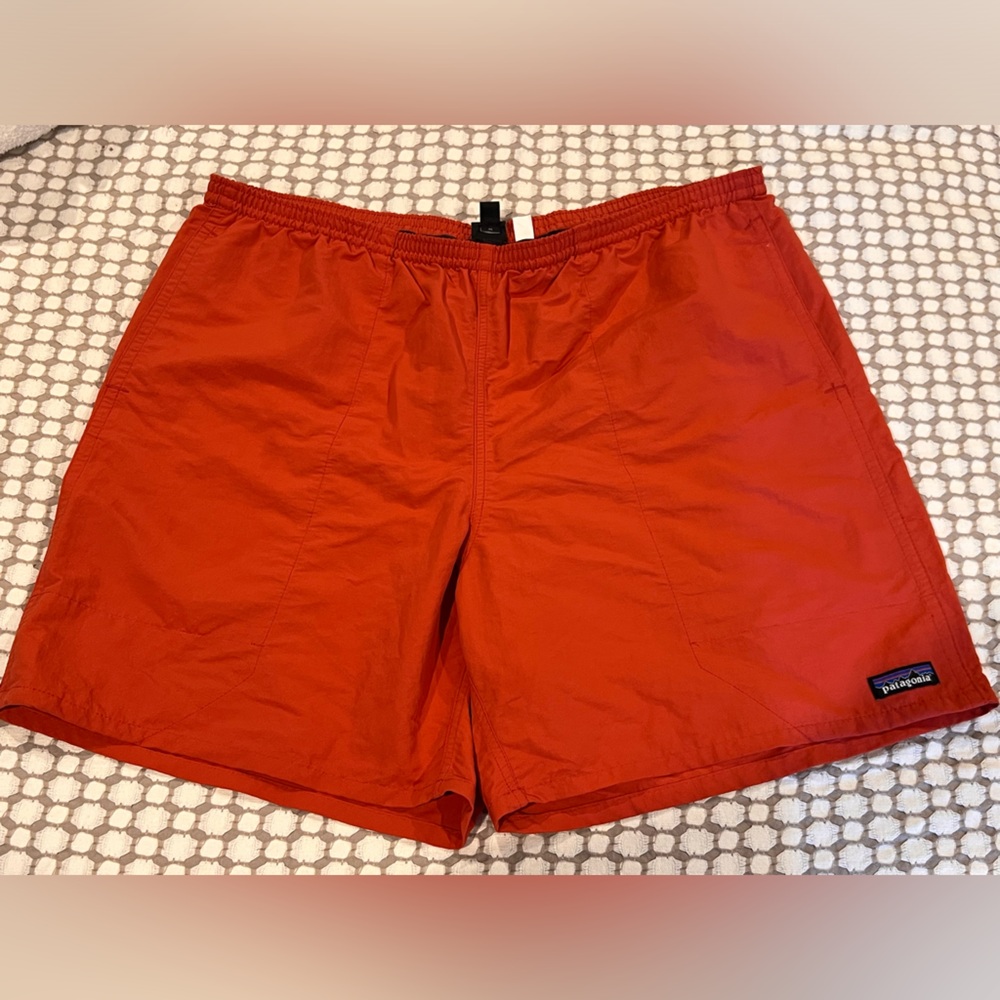 Two pairs of Mens Patagonia Baggies size XL each Like new